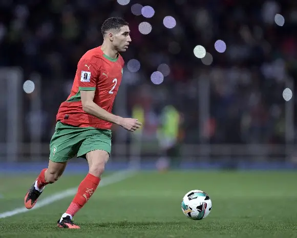 Hakimi Leads by Example in Morocco’s World Cup Warm-Up
