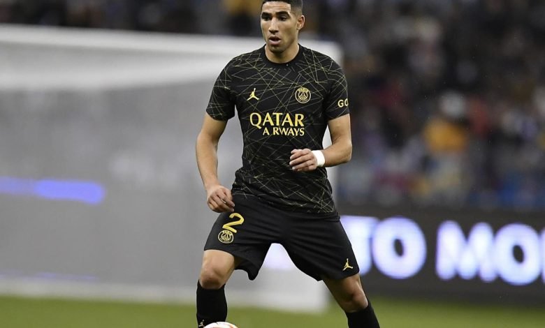 Achraf Hakimi sets new african record in champions league
