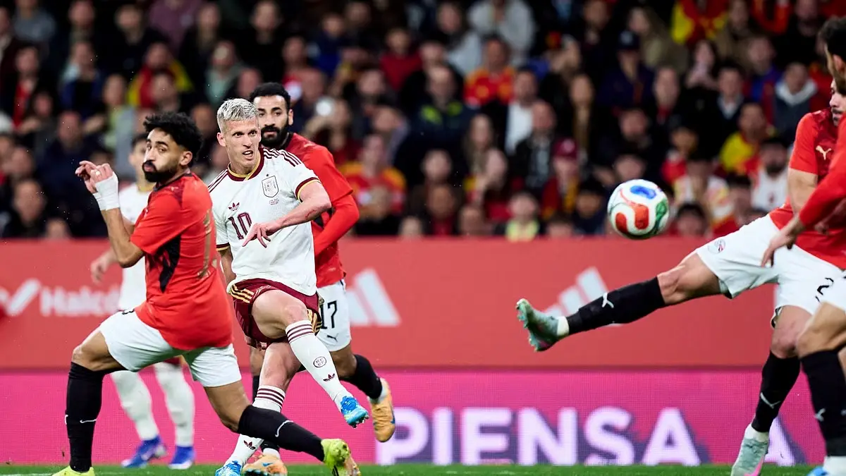 Spain frustrated by resilient Egypt in fiery goalless friendly