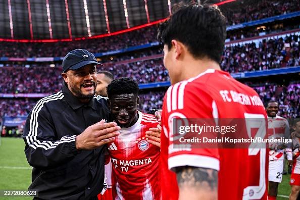 Bara Ndiaye-Vincent Kompany-Bayern-Mainz Bara Ndiaye-Vincent Kompany-Bayern-Mainz