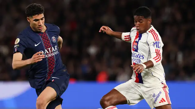 Hakimi clashes with Endrick as Lyon stun PSG in fiery Paris encounter Hakimi clashes with Endrick as Lyon stun PSG in fiery Paris encounter