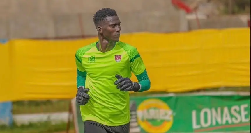 Starting goalkeeper for US Ouakam, Mansour Dieng