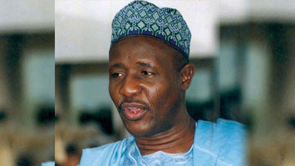 Ibrahim Galadima during his time as Nigeria Football Federation president
