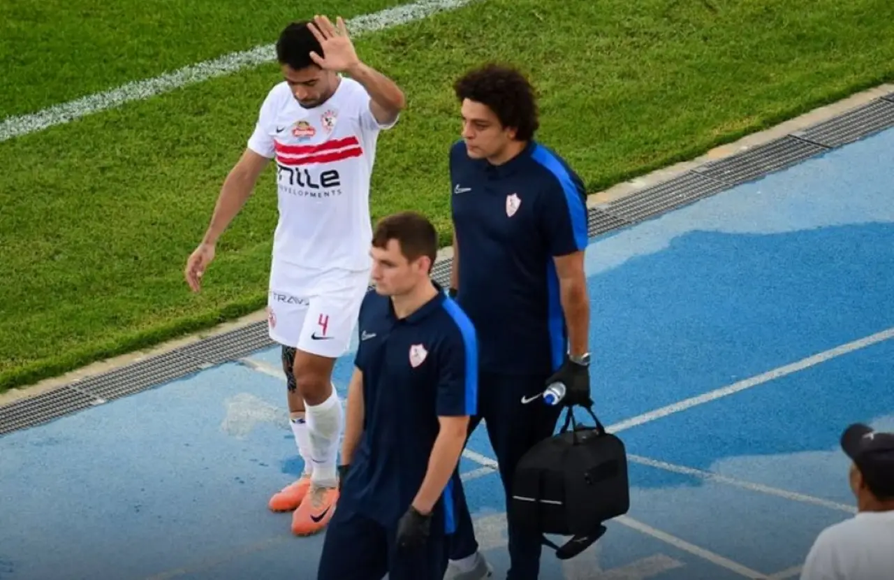 Zamalek await fitness verdict on Gaber ahead of Al Ahly Derby