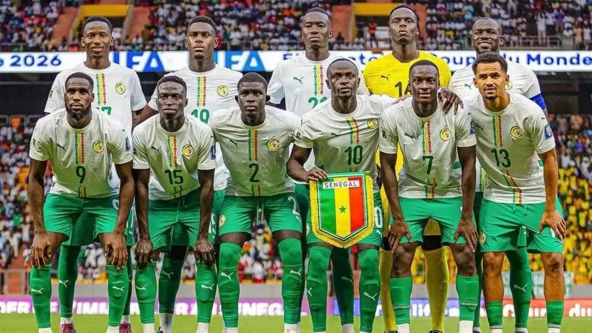 Senegal national team preparing for World Cup friendlies