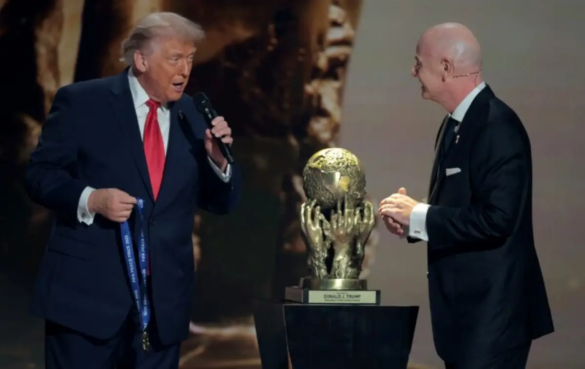 Political firestorm erupts over Trump’s FIFA peace prize