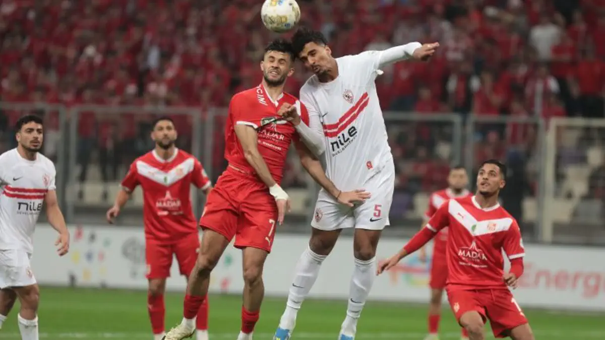 Zamalek vs CR Belouizdad CAF Confederation Cup match
