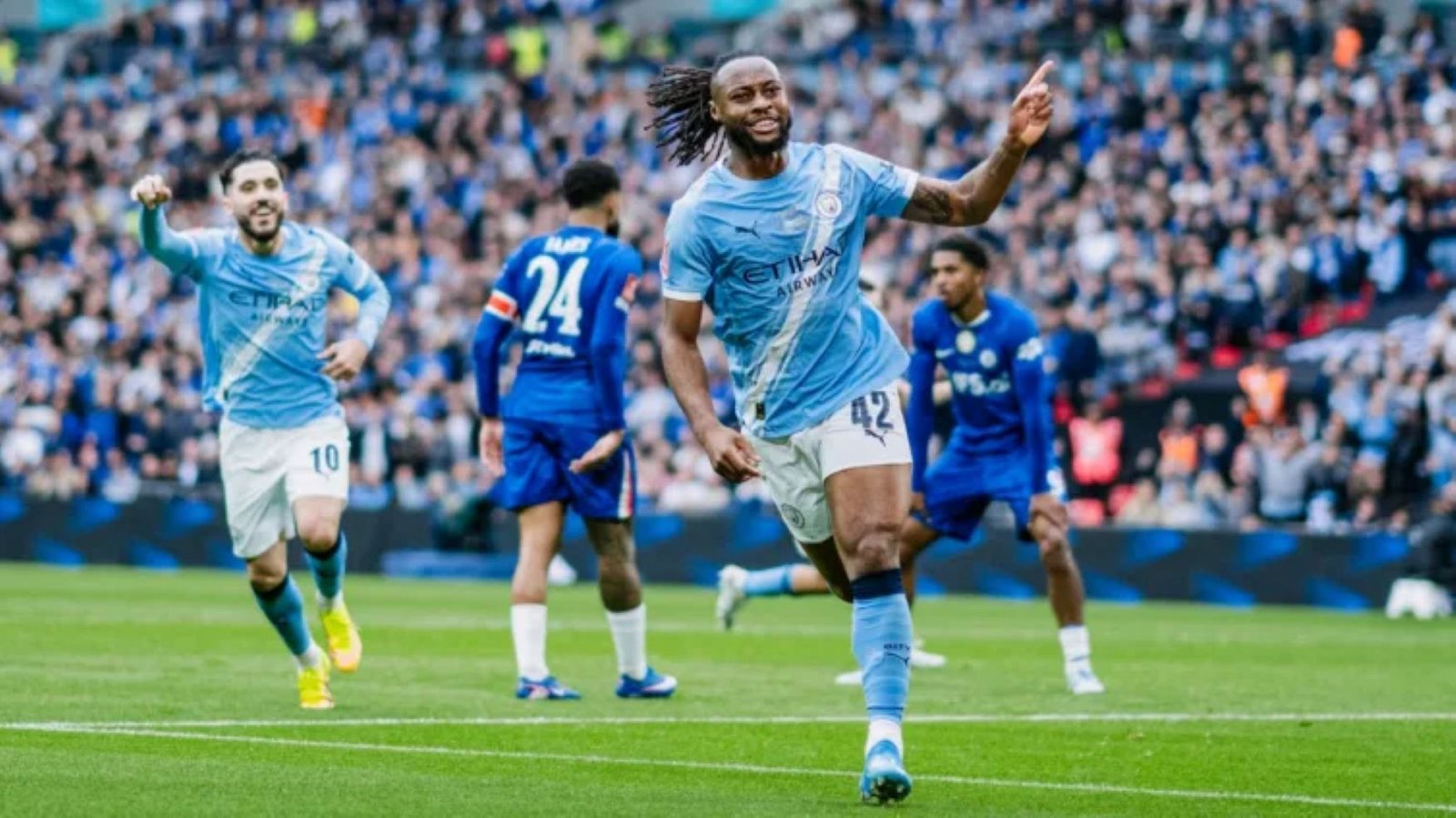 Semenyo goal gives Manchester City FA cup glory
