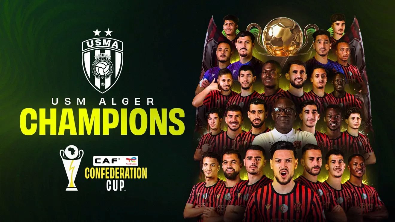 “We never doubted” – USM Alger celebrate dramatic CAF cup victory