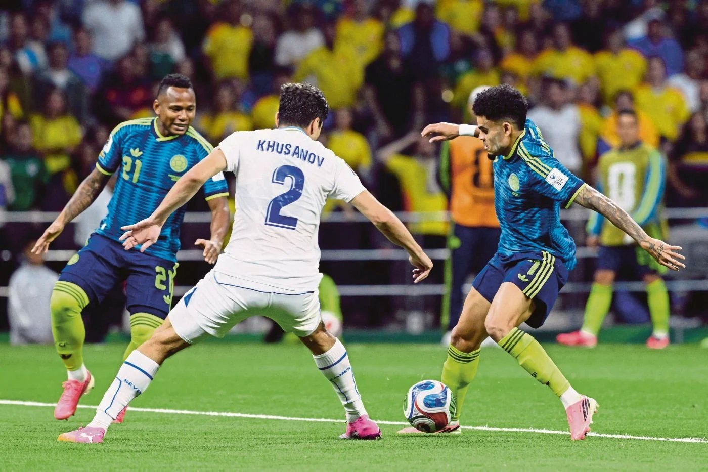 2026 World cup : Colombia defeat Uzbekistan to take early control of Group K 2026 World cup : Colombia defeat Uzbekistan to take early control of Group K