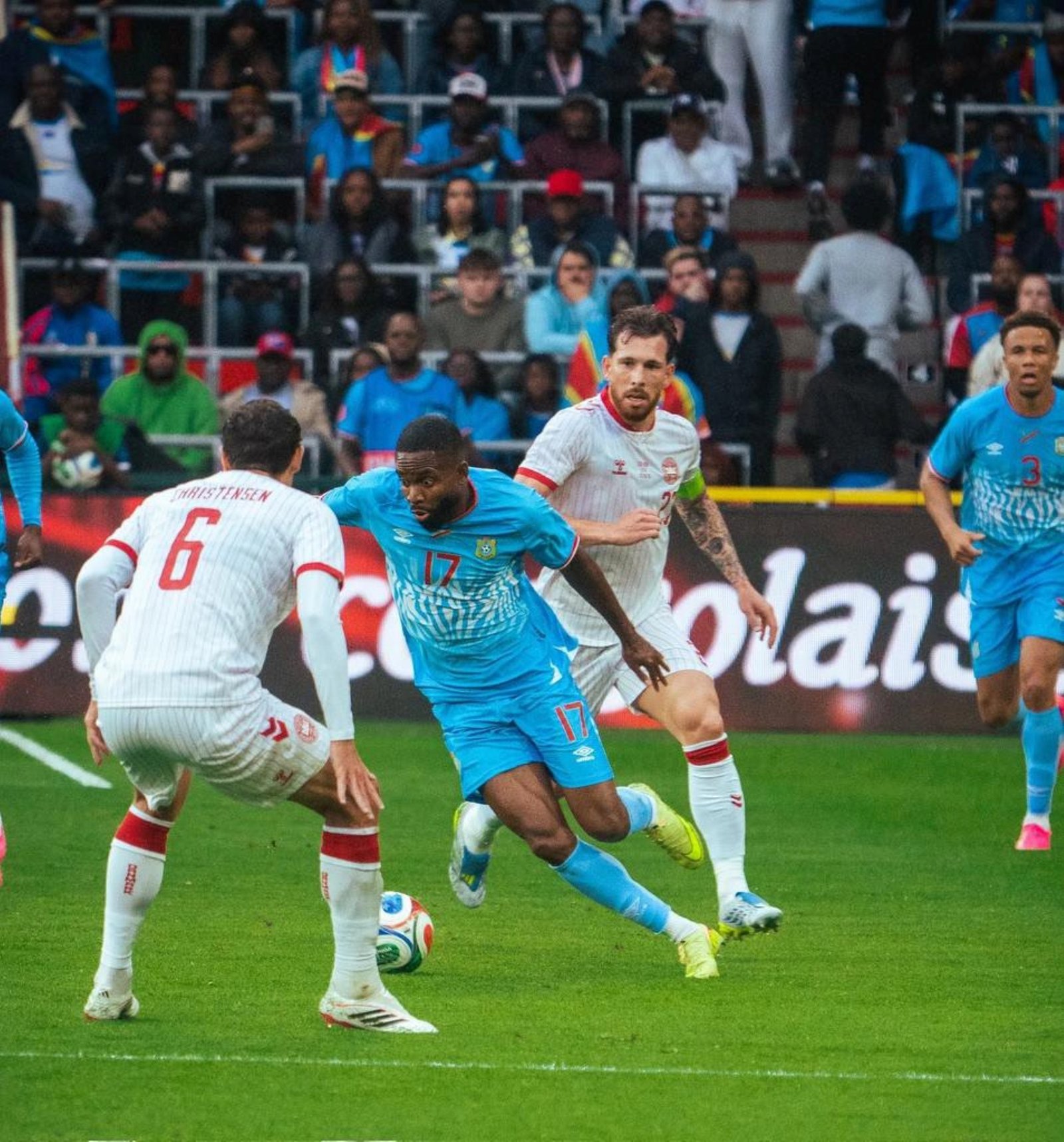 Tactical battle ends level as Denmark fail to break DR Congo down