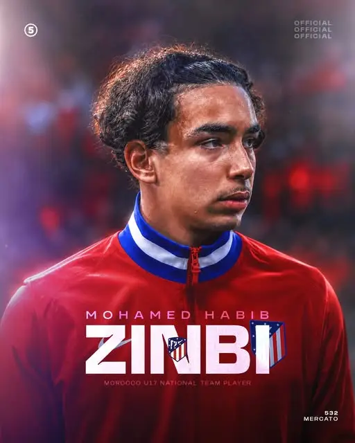 Atletico Madrid secure Moroccan wonderkid Zinebi on long-term deal