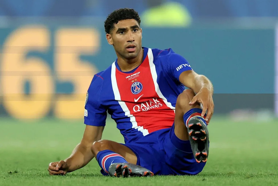 PSG reveal details of Achraf Hakimi injury after Brest victory