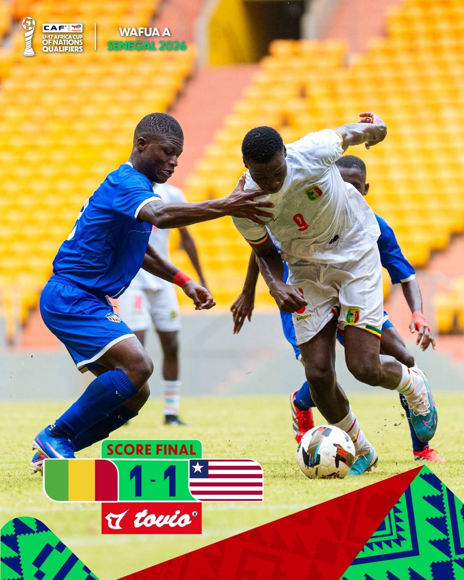 Mali and Liberia