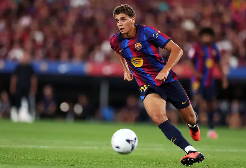 Hamza Abdelkarim returns to Barcelona training ahead of Getafe clash Hamza Abdelkarim returns to Barcelona training ahead of Getafe clash